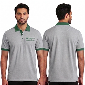 Polo brodé avec logo personnalisé, bleu marine, uniforme d'entreprise, t-shirt polo en piqué polyester pour hommes, vente en gros en Australie - Product Image 5