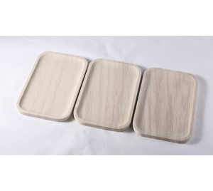Plateau de service en bois écologique pour salle de bain, évier de cuisine et décoration intérieure, plateau rectangulaire en bois au meilleur prix - Product Image 5