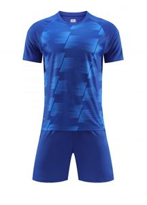 Ensemble de maillots de basket-ball bleus personnalisés, impression par sublimation, polyester respirant, uniforme d'entraînement unisexe pour adultes - Product Image 3