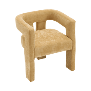 Fauteuil d'appoint/salle à manger contemporain en tissu rembourré, lot de 2, pour cuisine ou salon - Product Image 2