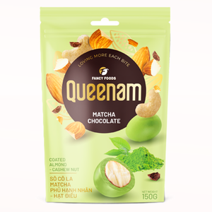 Venta Directa de Fabricante Vietnamita: Dulces y Snacks HALAL, Chocolate Dragee 150G, Nueces de Almendra y Anacardo Cubiertas de Chocolate Matcha, ¡Gran Oferta! - Product Image 1