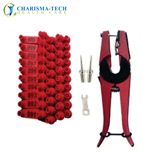 Aplicador Profesional de Etiquetas para Orejas de Animales en Acero Inoxidable - Herramienta Quirúrgica Confiable para Etiquetado Eficiente de Ovejas, Cabras, Perros y Caballos - Product Image 5
