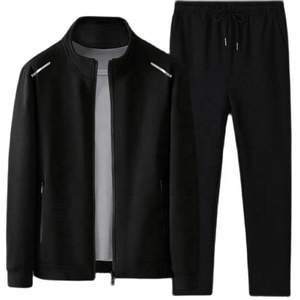 Unisex Tracksuit Solid Color <b>Full</b> <b>Zip</b> <b>Hoodie</b> With Side Pockets Casual Wear Autumn Breathable Polyester Cotton Mix - Product Image 3