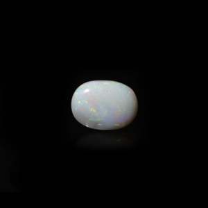 Ethiopian Opal Oval Cabochon-9 Carat Natural Loose Gemstone for Fine Jewelry - Product Image 1