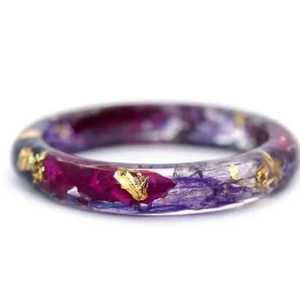 กำไลเรซิ่นพรีเมียมลักซ์ชายน์ กำไลเรซิ่นคริสตัลบลูม กำไลเรซิ่นเวลเวทโกลว์ - Product Image 1