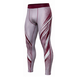 Legging de compression pour hommes, personnalisé, pour la gym, la course et le fitness, anti-humidité, extensible, athlétique, fabricant en gros - Product Image 4