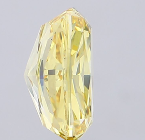 Diamante Cultivado en Laboratorio con Certificación IGI, Corte Cojín de 10.56 CT, Color Amarillo Intenso Fantasía, Claridad VS2, 830655510, ROYAL GEMS, Origen Gujarat - Product Image 2