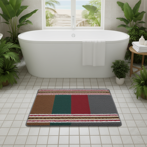 Alfombra de Baño Antideslizante Bel Pro Modern Jacquard 110, 16x24 Pulgadas, Suave, Duradera, Impermeable, Súper Absorbente, Fácil de Limpiar, para Baño y Hogar - Product Image 3