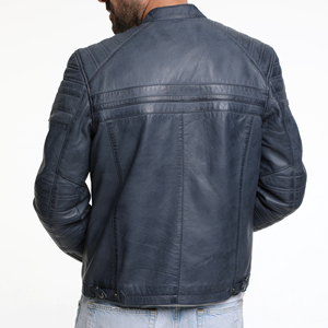 2026 Best Selling Products <b>Long</b> Sleeves Men <b>Leather</b> <b>Jacket</b> High Quality Style Men <b>Leather</b> <b>jacket</b> for men - Product Image 6