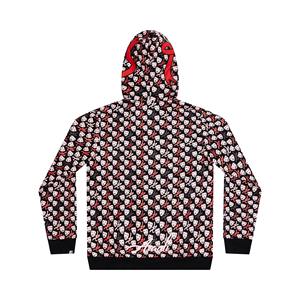Sudadera con capucha de alta calidad para hombre, con cremallera, estampado personalizado, bordado, algodón, venta al por mayor, sudadera Assali - Product Image 2