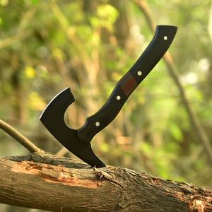 Hacha Táctica Personalizable OEM/ODM Nordic Forge 1095 de Acero Forjado a Mano con Espiga Completa, Tomahawk con Mango de Micarta para Camping al Aire Libre - Product Image 3