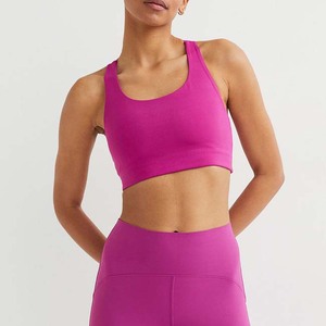 Soutien-gorge de sport léger et sans coutures pour femme, à prix abordable, avec bretelles ajustables, maintien élevé, confortable et très vendu - Product Image 2