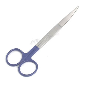 Ciseaux à pansements manuels en acier inoxydable de haute qualité de 5,5 pouces, pointe acérée, ensemble d'instruments médicaux chirurgicaux - Product Image 6
