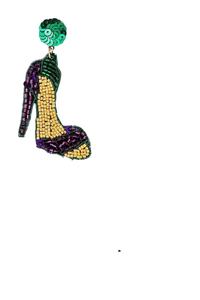 Trending Vintage Handmade <b>Long</b> Fringe Drop <b>Earrings</b> for Women with Custom Colors-Customizable Beaded Jewelry From India - Product Image 5