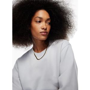 Sweat-shirt ras du cou personnalisé, en coton OEM, blanc, unisexe, grande taille, pour femmes, fabricants - Product Image 2