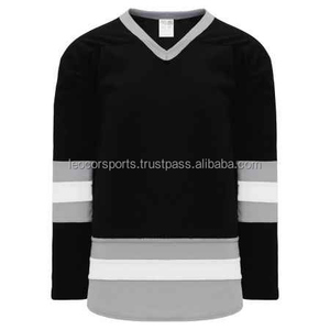 Maillots de hockey sur glace personnalisés, service d'usine en gros, sublimation de haute qualité, tissu en maille respirant, pour équipes extérieures - Product Image 4