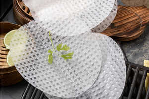 Best Selling Best Standard Round Rice <b>Paper</b> 22cm for <b>Spring</b> <b>Roll</b> Vietnam Food Export in Bulk - Product Image 5