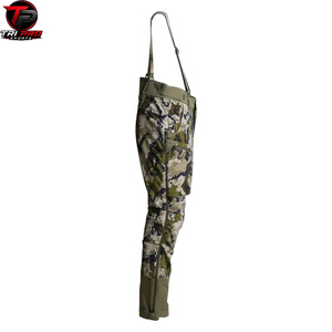 Salopette de chasse camouflage montagne pour homme, taille haute, avec poches latérales zippées et renforcées, et chevilles renforcées - Product Image 3