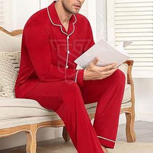 Traje de Dormir de Seda para Hombre, Talla Personalizada, Hecho en Pakistán, Transpirable, de Secado Rápido, para Uso en Exteriores, MOQ Bajo - Product Image 1