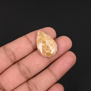 พลอยโอปอลรูปทรงลูกแพร์ธรรมชาติ 17.05 กะรัต สำหรับทำเครื่องประดับ - Product Image 3