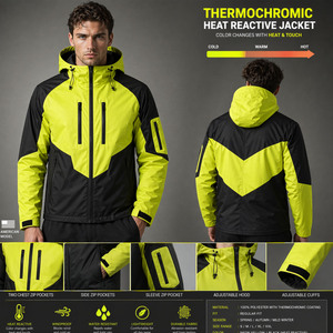 Veste coupe-vent pour homme, nouvelle conception, broderie personnalisée, haute qualité, imperméable et coupe-vent, fournisseur OEM. - Product Image 2