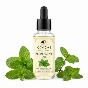 Huile essentielle d'aromathérapie à la menthe poivrée 100% pure et naturelle 100g pour les soins de la peau et des cheveux, utilisation à domicile et en salon, avec prise US - Product Image 1