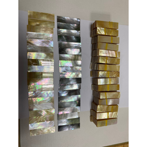 Venta al por mayor de bases para paletas de MOP |   Material de Incrustación de Conchas Marinas Naturales |   Losas de Concha Pulida de Doble Cara |   Precio Competitivo de Fábrica - Product Image 2