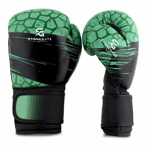 Gants de boxe en cuir véritable personnalisables pour l'entraînement et le combat, avec sangle de poignet réglable 2026 - Product Image 1