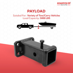 ROADPOWER (RP-HTRC-BK) Heavy-Duty Pintle <b>Hook</b> Hitch Ball, 5,000 lbs Capacity Built From High Strength Steel & High Load Capacity - Product Image 5