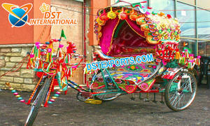 Carrito de boda moderno para la novia real y la entrada del novio Carrito de entrada nupcial colorido Último diseño - Product Image 4