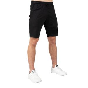 Secado rápido transpirable no tejido medio cintura elástica entrenamiento Jogging gimnasio Fitness deporte Atlético hombres pantalones cortos para correr - Product Image 3