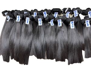 ผมต่อเวียดนามแท้ 100% คุณภาพสูง แบบตรงธรรมชาติ ลอนธรรมชาติ  แบบ Double Drawn  แบบ Single Weft  แบบ Remy  ความยาว 8-14 นิ้ว - Product Image 5