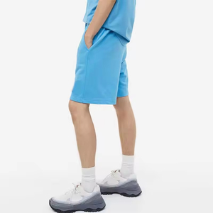 กางเกงขาสั้นกีฬาผ้าฝ้ายทรงหลวมแบบยูนิเซ็กซ์สั่งทำได้ พร้อมปักโลโก้ สไตล์วินเทจ ซักได้ เอวยางยืดปรับได้ ขายส่ง - Product Image 3