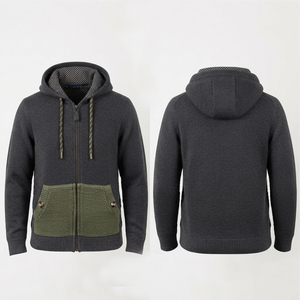 Fournisseur de sweats à capuche tricotés personnalisés ODM de haute qualité, vierges, pour impression sérigraphique, en tissu épais - Product Image 5