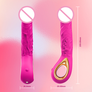 Vibrador AV Realista de Alta Frecuencia con 9 Modos de Vibración, Impermeable, Estimulador de Clítoris y Punto G, Juguetes Sexuales para Mujeres y Parejas, USB - Product Image 2