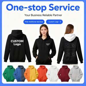 Sudadera con Capucha Personalizada para Mujer, Estilo Francés, 100% Algodón, Bordada, para Invierno, Estilo Urbano - Product Image 4