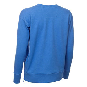Sudadera de Cuello Redondo para Mujer, Color Sólido, Manga Larga, Tejido de Algodón Transpirable, Ropa de Otoño, Sudaderas para Mujer - Product Image 2