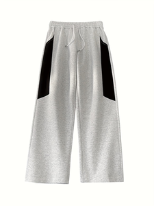 Conjunto de Sudadera Estilo Japonés, Talla Grande, Primavera/Otoño 2026, Conjunto Deportivo Casual de Dos Piezas para Hombre, 100% Algodón - Product Image 3