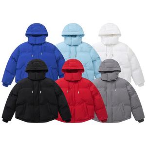 Vêtements d'hiver personnalisés Fashion Down Sublimation Design Fashion Black Men Puffer Jacket - Product Image 3