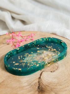 Bandeja de Servicio Decorativa de Resina Móvil de Lujo, Hecha a Mano, de Calidad Premium, Tradebyd - Product Image 3