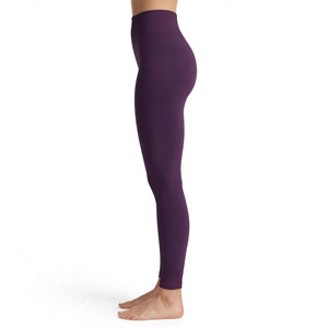 Leggings de Punto de Cintura Alta para Mujer, Color Personalizado, Largos, Elásticos, de Nailon y Spandex, Estilo Básico, para Todas las Temporadas - Product Image 5