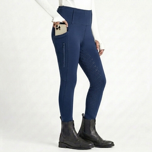 Ropa ecuestre al por mayor personalizada de alta calidad para niñas, pantalones de equitación, leggings de equitación - Product Image 6