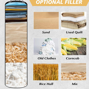 Service OEM en gros : Sacs de frappe lourds en cuir véritable et PVC avec logo personnalisé pour l'entraînement de boxe adulte - Écologique - Product Image 6