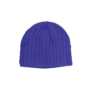 Bonnets en tricot personnalisés en mélange de laine pour les boutiques américaines, bonnets en gros avec étiquettes tissées et prix d'usine - Product Image 3