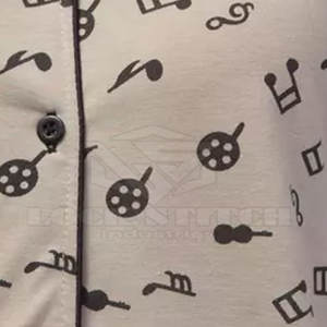 Conjunto de Pijama de Punto para Mujer con Top de Manga Larga y Pantalones Largos, Ropa de Dormir Suave y Transpirable - Product Image 6