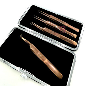 Pinzas para Pestañas con Punta Suave para Extensión de Pestañas, Sensación Cómoda, Pinzas para Pestañas de Volumen - Product Image 5