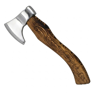 Outdoor Mini <b>Axe</b> With Steel Head And Smooth Wooden <b>Handle</b> For Gardening And Camping Use Light Weight Steel Head Mini <b>Axes</b> - Product Image 4