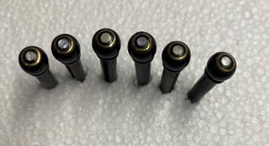 Pernos de Puente para Guitarra de Cuerno de Búfalo 100% Hechos a Mano, Estilo Rústico Moderno y Ecológico de ILAHI, Negros, de Alta Calidad, Uttar - Product Image 5