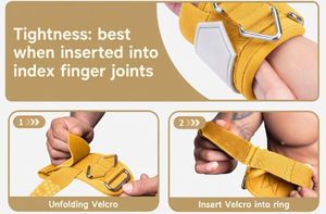 Correas de Muñeca con Anillo en D Profit Sport, Correas de Soporte Duraderas para Entrenamiento, Ajustables, para Gimnasio, Ejercicio, Equipo de Fuerza - Product Image 4