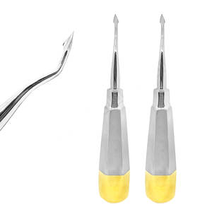 Élévateurs à extraction dentaire Bernard dentelés décalés Élévateurs radiculaires manuel en acier inoxydable de haute qualité Fabricant allemand de conception Pakistan - Product Image 1